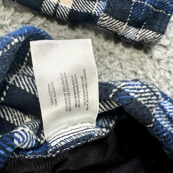 Orvis Shirt Men's XL Plaid Shacket Button Up Plaid 100%‎ Cotton Jacket Outdoors - Picture 10 of 12